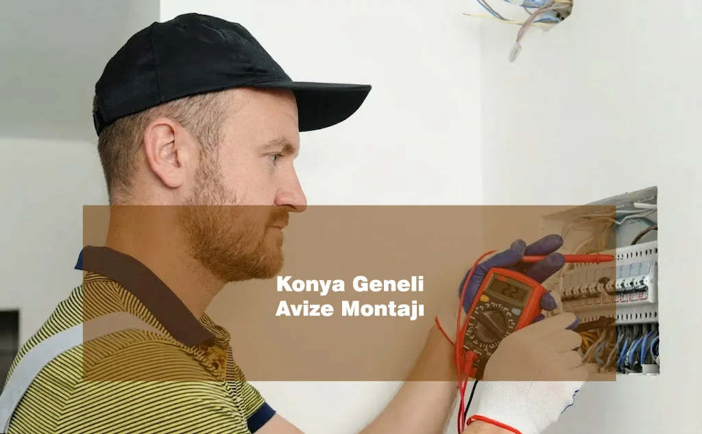 Konya Geneli Avize Montajı